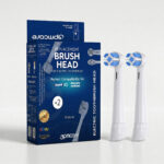 9pmcare iO Replacement Brush Heads Compatible with Oral-B iO Series 1-10 (Pack of 2))