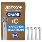 9pmcare iO Replacement Brush Heads Compatible with Oral-B iO Series 1-10 (Pack of 4)